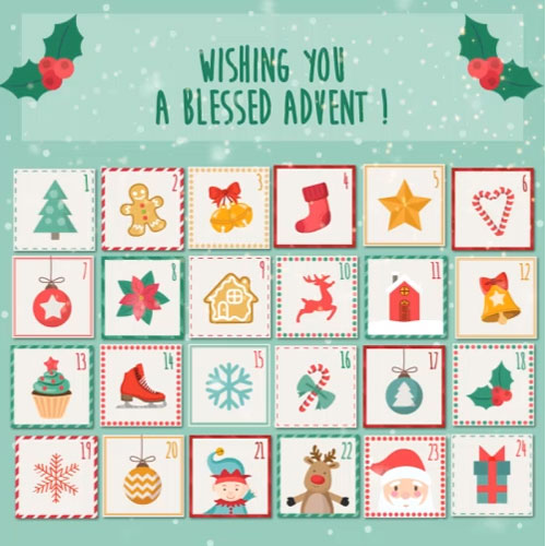 Advent Calendar! Free Advent eCards, Greeting Cards 123 Greetings