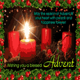 A Blessed Advent Ecard.