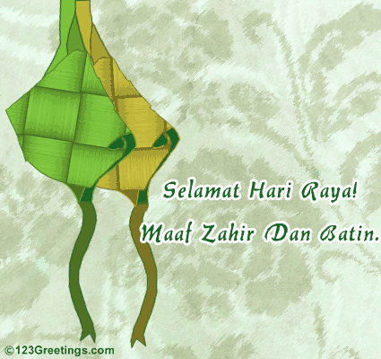 Wishes On Hari Raya...