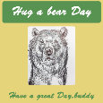Hug A Bear Day, Bear Art.