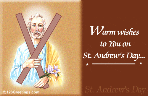 St. Andrew's Day Holy Wish.