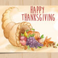 Thanksgiving Business Card.