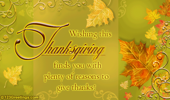 Thanksgiving Joy... Free Friends eCards, Greeting Cards | 123 Greetings