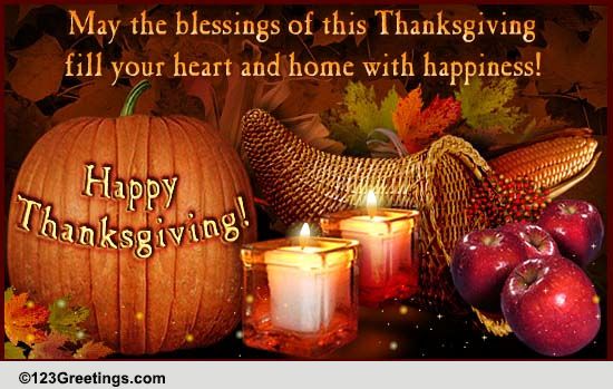 Thanksgiving Wish For A Friend! Free Friends eCards, Greeting Cards