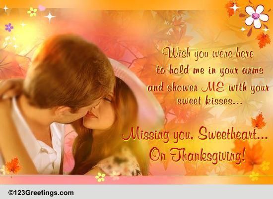 Cute thanksgiving quotes boyfriend