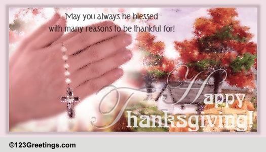 Happy Thanksgiving! Free Prayers eCards, Greeting Cards | 123 Greetings