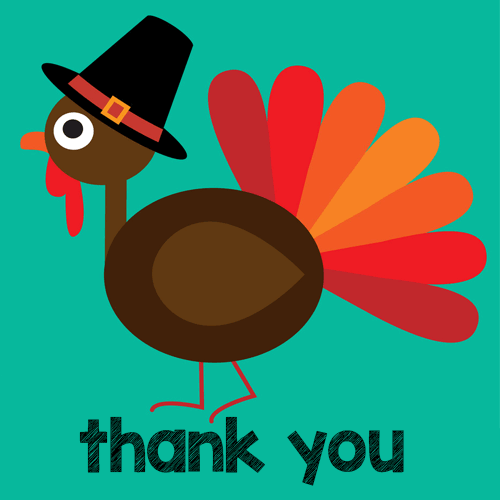 Just A Thanksgiving Thank You. Free Thank You eCards, Greeting Cards