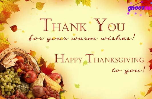 thanks warm thank wishes greetings thanksgiving thankyou cards ecards greeting