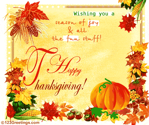 A Season Of Joy On Thanksgiving! Free Turkey Fun eCards, Greeting Cards |  123 Greetings