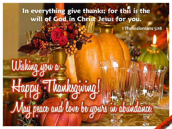 Happy thanksgiving image and quote