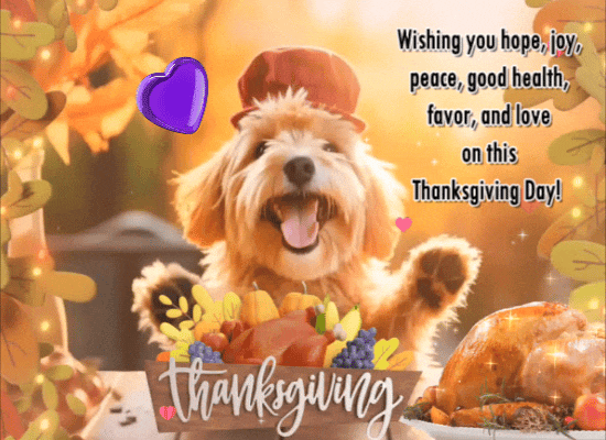 Cute Message For Thanksgiving.