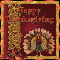 Happy Thanksgiving Blinking Turkey.