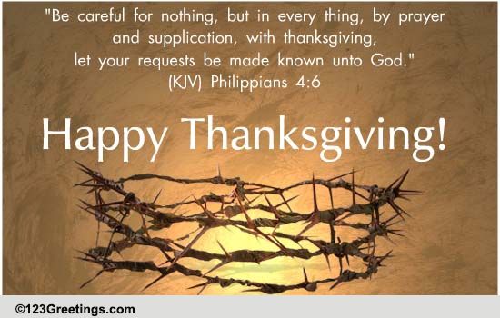 A Thanksgiving Prayer! Free Happy Thanksgiving eCards, Greeting Cards ...