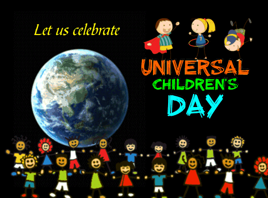 Image result for Universal Children's Day gif