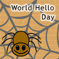 Send World Hello Day Ecards!