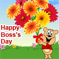 A Cute And Warm Wish On Boss's Day.