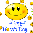 Boss's Day Smiles And Wishes.