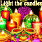 Light The Sparkling Candles %26 Diyas!