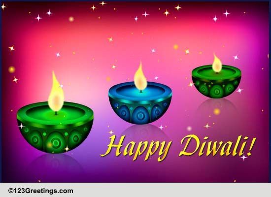 Diwali Wishes! Free Diyas eCards, Greeting Cards | 123 ...