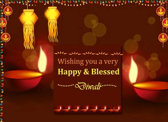 Happy And Blessed Diwali! Free Family eCards, Greeting Cards | 123 Greetings