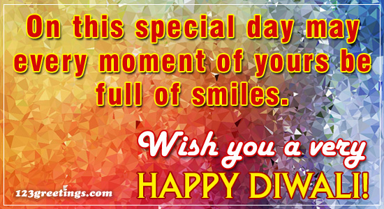 Special Diwali Message For You!