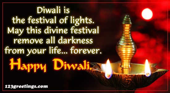 Diwali Is A Festival Of...