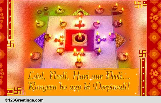 Happy Diwali! Free Rangoli eCards, Greeting Cards | 123 Greetings