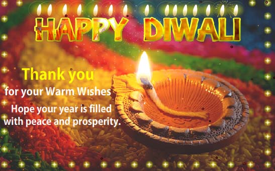 thank you for diwali gifts