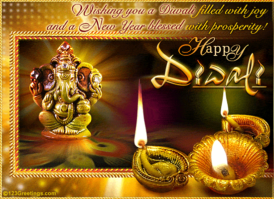 Happy Diwali And Joyous New Year! Free Happy Diwali Wishes eCards | 123  Greetings