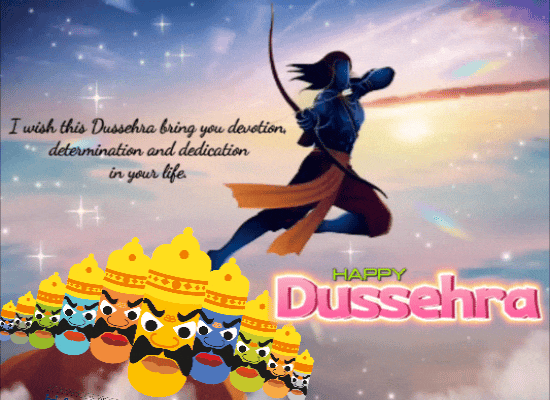 A Happy Dussehra Card  For You!