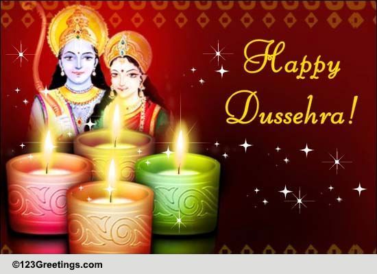 Happy Dussehra Today And Always! Free Happy Dussehra eCards | 123 Greetings
