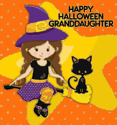 Happy Halloween To Granddaughter.