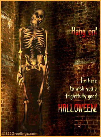 Halloween Horror Hanging!