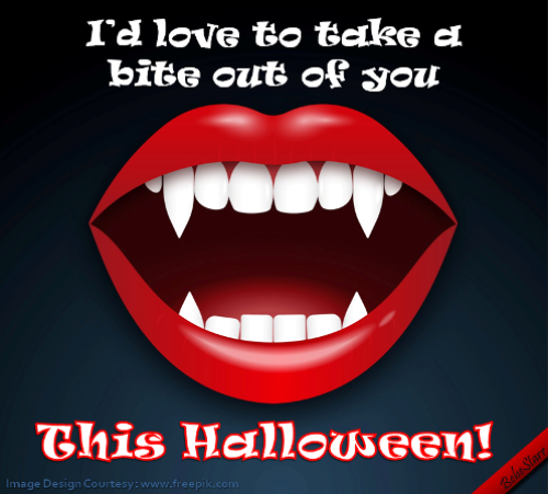 Take A Bite. Free Bewitched Lovers eCards, Greeting Cards | 123 Greetings