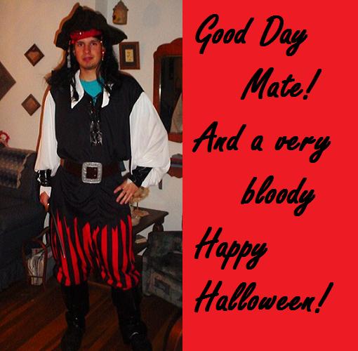 A Pirate Halloween.