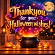 A Warm Reply To Their Halloween Wishes