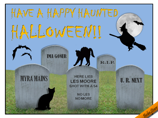 Happy Haunted Halloween.