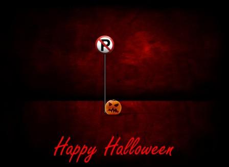 No Parking At Halloween.