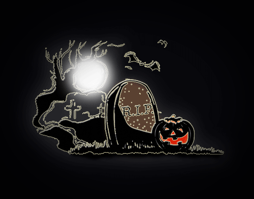 Graveyard Lights Halloween!