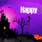 Long Witchy Halloween Night.
