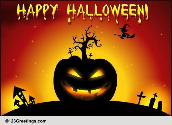 Spooktacular Wishes! Free Happy Halloween eCards, Greeting Cards  123 Greetings