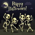 Happy Halloween Skeleton.