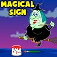 Magical Halloween Sign