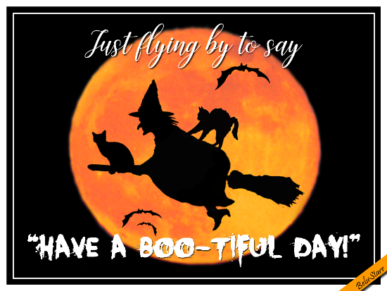 Have A Boo-Tiful Day!