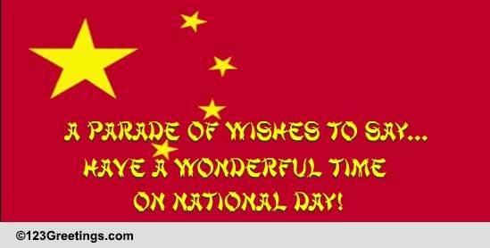 National Day (China) Cards, Free National Day (China) eCards | 123