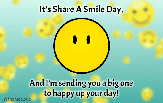A Big Smile To Happy Up Your Day!
