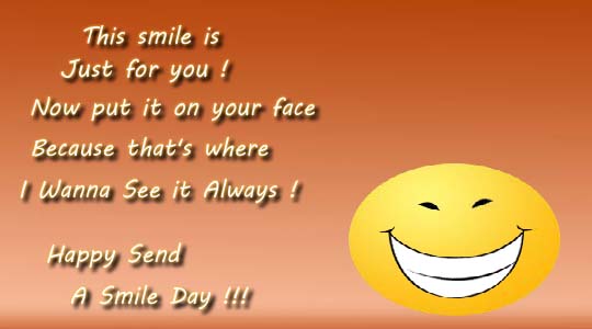 Smiles For You Free Send A Smile Day Ecards Greeting Cards 123