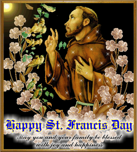 St. Francis Day Wishes!