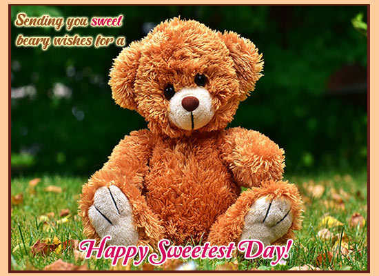 Sweet Beary Wishes For You.
