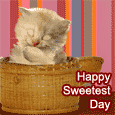 Sweet Kitty Hug On Sweetest Day.
